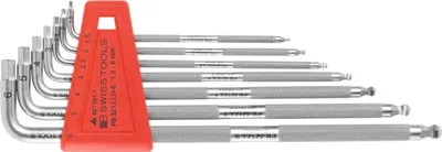 Immagine prodotto di PB Swiss Tools Set di cacciaviti angolari esagonali, lunghi, cromati, 7 pezzi