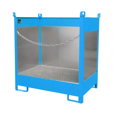 Produktbild von Bauer Fass-Stapelpalette FSP-2 G, lackiert, Lichtblau