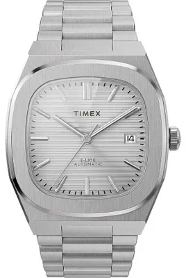 Image de Montre pour homme Timex, couleur argent, modèle TW6A00500