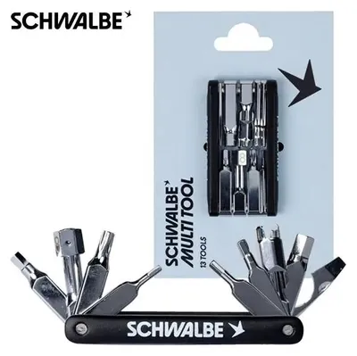 Obrázek produktu pro Multifunkční nástroj 13 v 1, Schwalbe, včetně nářadí na ventily, Schwalbe,