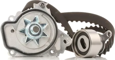 Produktbild von RIDEX 3096W0262 Zahnriemensatz + Wasserpumpe für HONDA CIVIC VI Hatchback (EJ, EK) CRX III (EH, EG) CIVIC VI Fastback (MA, MB) CIVIC V Hatchback (EG)
