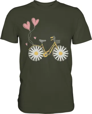 Produktbild von Gänseblümchen Fahrrad Garten Shirt Gänseblumen Gärtner – Urban Khaki / XXL