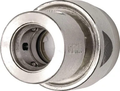 Produktbild von GEKA plus-Schlauchstück "Stecksystem" ; 3/4" - 19mm MS Ni mit Wasserstopp