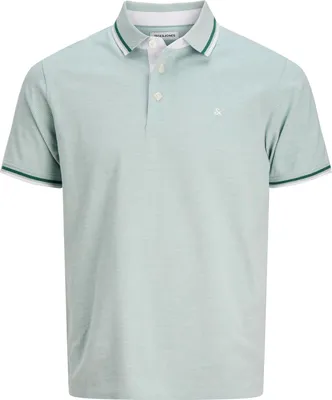 Produktbild von Jack&Jones Übergrößen Poloshirt blaugrün JJEPAULOS