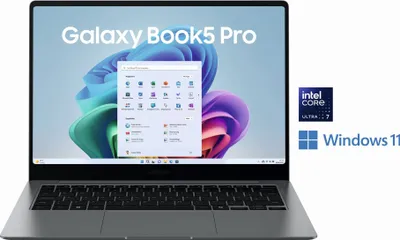 Produktbild von Samsung Galaxy Book5 Pro , Intel Core Ultra 7, 35,6 cm (14"), 2880 x 1800 Pixel, 32 GB, 1 TB, Windows 11 Pro