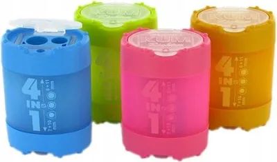Produktbild von KUM 4064900050592, Manueller Bleistiftspitzer, Gemischte Farben, 1,1 cm, 7 mm, 45 mm, 35 mm