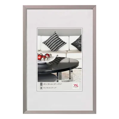 Produktbild von Walther Design AJ130D, Einzelbilderrahmen, Aluminium, Aluminium, Matte, 13 x 18 cm, Rechteckig