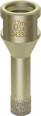 Produktbild von Diewe Fliesen Diamantbohrer Premium 7 Fliesenbohrer für Winkelschleifer M14 ø 12mm