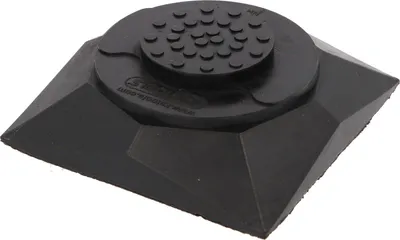 Image de KS-Tools 160.0616 Support en caoutchouc 46 pour ponts élévateurs, 135 x 135 x 42 mm