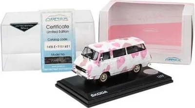Obrázek produktu pro Škoda 1203 (1974) 1:43 - Valentýn 2022 1:43 - Abrex (150ks) LIMIT.