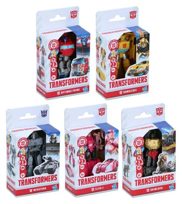Image de Figurine Transformer de Hasbro – se transforme de robot en véhicule