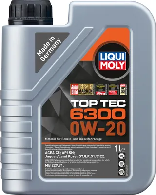 Produktbild von LIQUI MOLY Top Tec 6300 0W-20 Motoröl 1 l