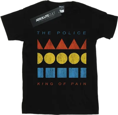 Produktbild von The Police - "King Of Pain" T-Shirt für Damen BI48986 (XL) (Schwarz)