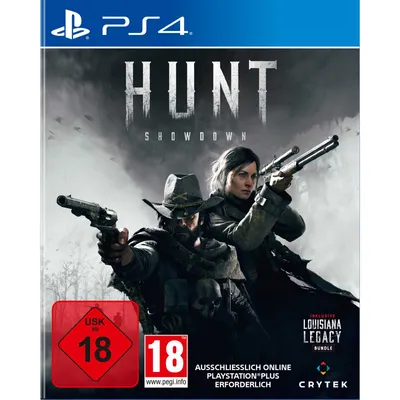 Produktbild von Deep Silver Hunt: Showdown, PS4, PlayStation 4, Multiplayer-Modus, M (Reif)