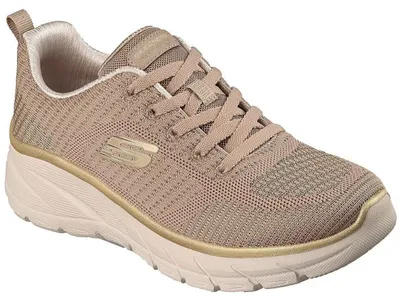 Produktbild von Skechers WIP 150384-TPGD in Taupe Mesh/Gold Trim color size 39.5