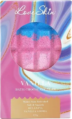 Zdjęcie produktu dla Love Skin Czekolada do kąpieli Vanilla, 120 g