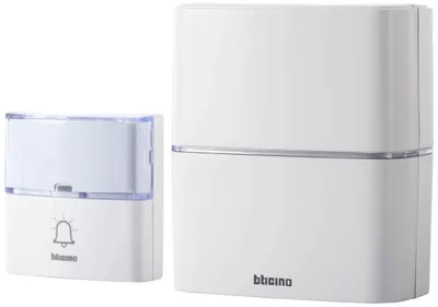 Produktbild von bticino 393015D, Weiß, Haus, IP20, Kunststoff, Wand, Kabellos