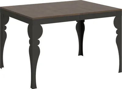 Produktbild von Ausziehbarer Tisch 90x120/380 cm Paxon Evolution Gestell Walnuss Anthrazit