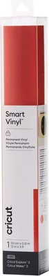 Zdjęcie produktu dla Cricut | Smart Vinyl permanentny 33x91cm czerwony błyszczący
