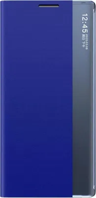 Zdjęcie produktu dla Nowe etui z klapką i podstawką dla Samsung Galaxy S25 Edge - niebieski