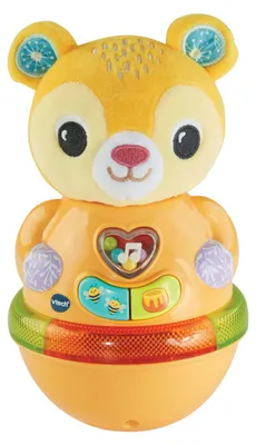 Image de VTech : Jouet d'éveil "Wiebel en Leer Tuimelbeer" (Ours qui roule et apprend)