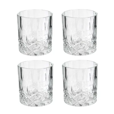 Produktbild von COOK CONCEPT Whisky-Dekanter mit 4 Gläsern 930 ml Transparent
