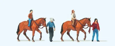 Produktbild von Preiser Reitunterricht 10794