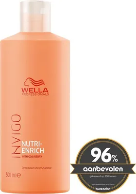 Obrázok produktu pre Wella Professionals Invigo Nutri-Enrich Shampoo with Goji Berry vyživujúci šampón pre suché a poškodené vlasy 500 ml