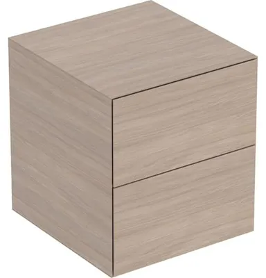 Produktbild von Geberit 505077005 ONE Seitenschrank mit 2 Schubl.
