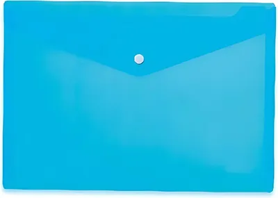 Produktbild von HERMA 20076, Briefumschlag-Ordner, A4, Polypropylen (PP), Hellblau, 330 mm, 230 mm