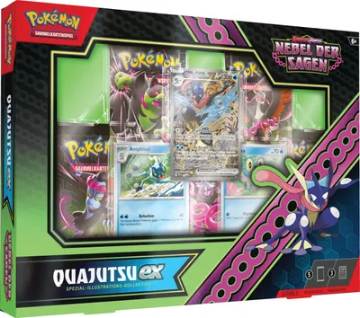 Produktbild von Pokémon Spezial-Illustrations-Kollektion Karmesin & Purpur - Nebel der Sagen: Quajutsu-ex