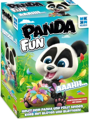 Zdjęcie produktu dla 678490 - Panda Fun, gra kościana/planszowa, 2-3 graczy, wiek 5+ (edycja DE)