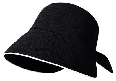 Produktbild von Fischerhut für Damen mit 56-58 cm Kopfumfang, Sommerhut mit Gesichtsschutz und Sonnenschutz