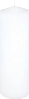 Produktbild von Premium Stumpenkerzen Weiß 250 x 80 mm, 1 Stück