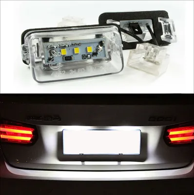 Immagine prodotto di 2x LED PREMIUM luce targa per Citroen C3 C4 C5 II Facelift C6