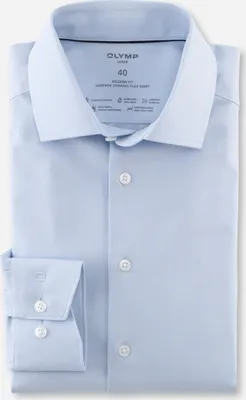 Produktbild von OLYMP Luxor modern fit overhemd 24/7, lichtblauw