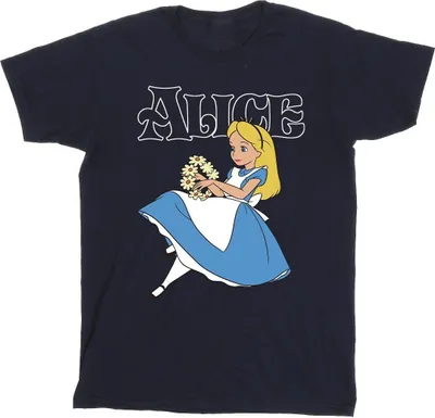 Produktbild von Disney - "Alice in Wonderland" T-Shirt für Herren BI10202 (XXL) (Marineblau)