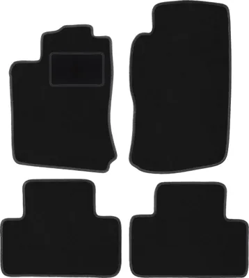 Produktbild von Schwarze Veloursmatten für: Opel Vectra B Fließheck, Limousine, Kombi, Liftback (1996-2001)