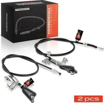 Produktbild von Frankberg 2x Seilzug Feststellbremse Hinterachse beidseitig für Nissan Almera II N16 2000-2006