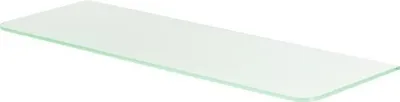 Produktbild von Glas-Regalboden Standard B 80 x T 25 x H 0,8 cm, satiniert