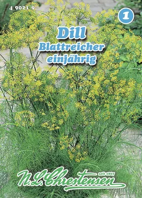 Produktbild von Dill Gewöhnlicher Blattreicher | Dillsamen von N.L. Chrestensen