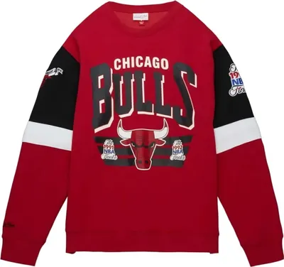 Produktbild von Mitchell & Ness Fashion Fleece Pullover Chicago Bulls - XL
