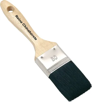 Produktbild von Nölle 551-15 Maler-Lackierp.10.Gr.1,5 schw.Borstenm. 50mm vnick, natur/schwarz