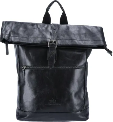Produktbild von The Skandinavian Brand Leder Rucksack schwarz : schwarz-00 Farbsortierung: schwarz-00