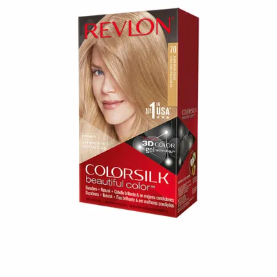 Produktbild von Revlon ColorSilk Beautiful Color, Blond, Medium Ash Blonde, Frauen, Ammoniak, Box, 1 Stück(e)