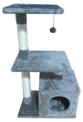 Obrázok produktu pre Mačací stromík z dubového dreva - 50 x 30 x 85 cm