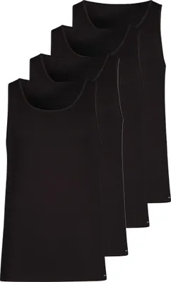 Produktbild von Skiny 4er Pack Baumwolle Advantage Unterhemd / Tanktop Ideale Passform, Aus weicher Baumwolle, Im praktischen Mehrfachpack erhältlich