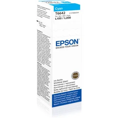 Produktbild von Epson T6642, Original, Cyan, Epson L100/L110/L200/L300/L355/L550, Indonesien, 1 Stück(e), 62 mm