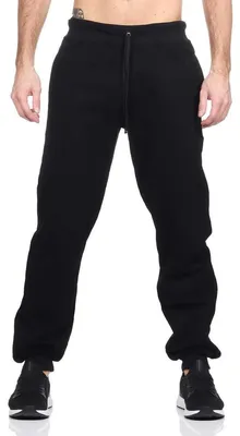 Produktbild von Herren Jogginghose mit Taschen Sport-Hose, Schwarz 2XL