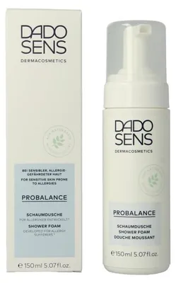 Produktbild von DADO SENS 114021195, Duschschaum, 150 ml, Unisex, Empflindliche Haut, Nährend, Auffrischend, Beruhigend, Pumpenflasche
